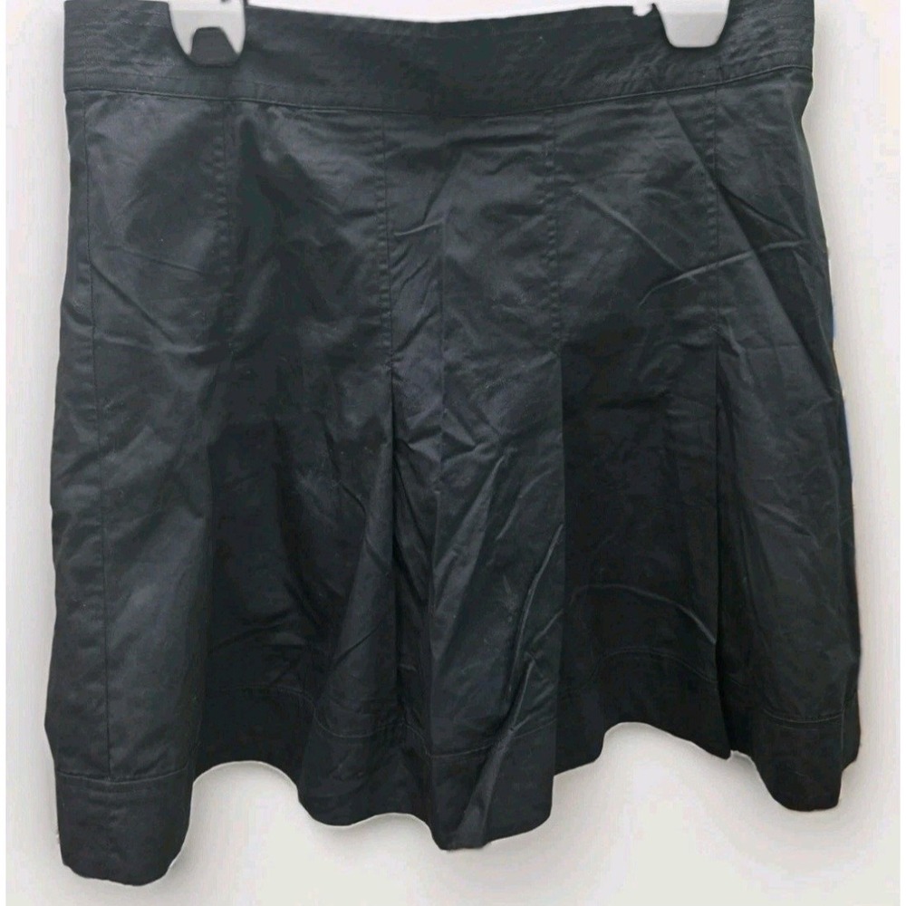 Banana Republic Womens Black Pleated Mini Skirt Size 10 633409-00-1 NWT